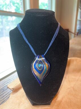 Murano Art Glass pendant Necklace